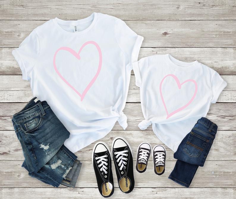 Mommy and Me love Shirt