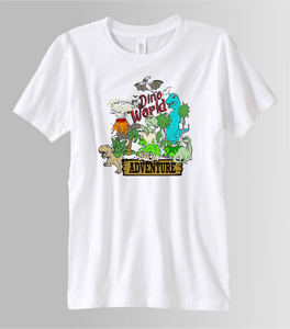 Coloring T-shirts UNISEX (Dinosaur Adventure)