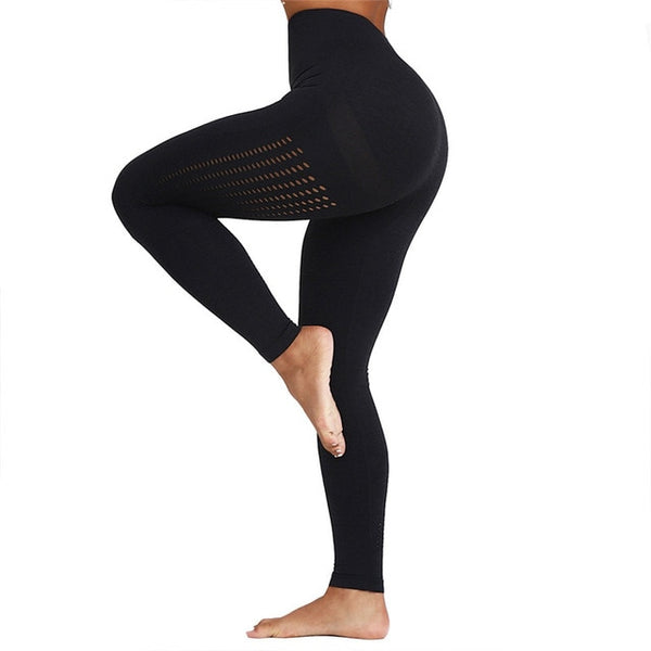 Tights Workout Active Wear Sports High Waist Leggings Gym Pants Tummy Control