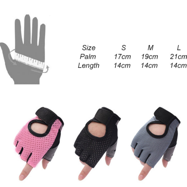Breathable Body building Women Fitness Gloves